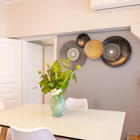 Pythagorio Blue Street Apartment With Balcony Exterior photo